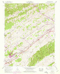 Wyndale 1960 topographic map thumbnail