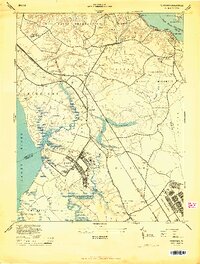 Yorktown 1944 topographic map thumbnail
