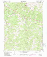 Zion Crossroads 1970 topographic map thumbnail