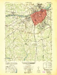 Petersburg 1949 topographic map thumbnail
