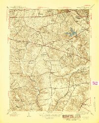 Annandale 1945 topographic map thumbnail
