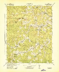 Brokenburg 1942 topographic map thumbnail
