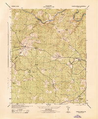 Chancellorsville 1944 topographic map thumbnail