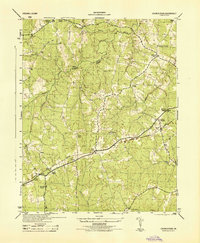 Church Road 1944 topographic map thumbnail