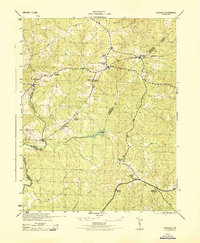 Clayville 1944 topographic map thumbnail
