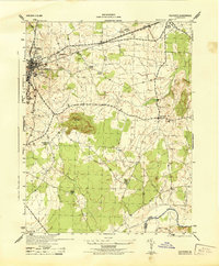 Culpeper 1944 topographic map thumbnail