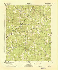Dinwiddie 1944 topographic map thumbnail