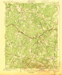 Glen Allen 1941 topographic map thumbnail