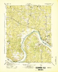 Goochland 1943 topographic map thumbnail