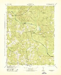 Goodes Bridge 1943 topographic map thumbnail
