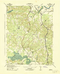 Guinea 1942 topographic map thumbnail
