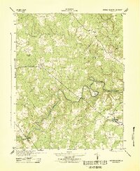 Hanover Academy 1943 topographic map thumbnail