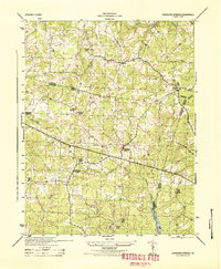 Johnsons Springs topographic map thumbnail