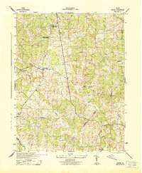 Lahore 1942 topographic map thumbnail