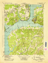 Mount Vernon 1944 topographic map thumbnail