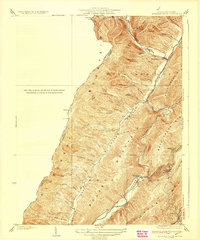 Mountain Grove 1933 topographic map thumbnail