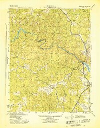 Occoquan 1944 topographic map thumbnail