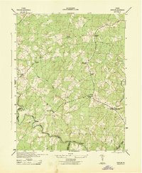 Partlow 1942 topographic map preview