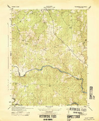 Richardsville 1944 topographic map thumbnail