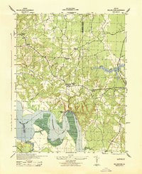 Rollins Fork 1942 topographic map thumbnail