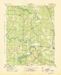 Sebrell 1943 topographic map thumbnail