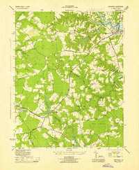 Smithfield 1945 topographic map thumbnail