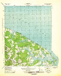 Sunnybank 1944 topographic map thumbnail