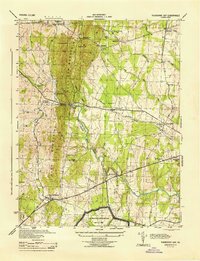 Thorofare Gap topographic map thumbnail