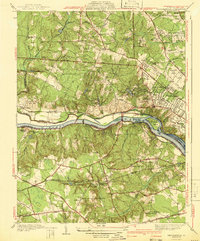 Westhampton topographic map thumbnail