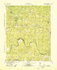 Winterpock 1944 topographic map thumbnail