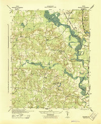 Woodford 1942 topographic map thumbnail