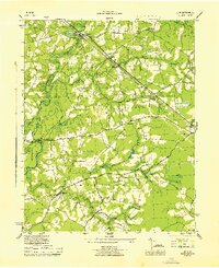 Zuni 1945 topographic map thumbnail