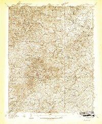 Amherst 1935 topographic map thumbnail