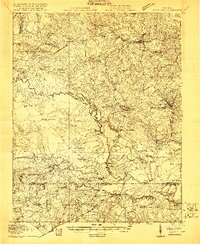 Arringdale 1919 topographic map thumbnail