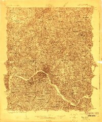 Danville 1923 topographic map thumbnail