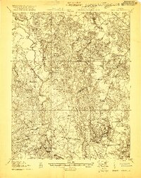 Homeville 1919 topographic map thumbnail