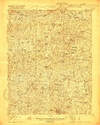 Lawrenceville 1920 topographic map thumbnail