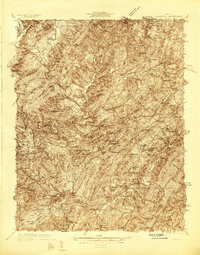 Lexington 1932 topographic map thumbnail