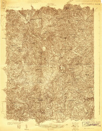 Martinsville 1924 topographic map preview