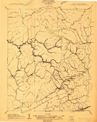 Pocahontas Special 1909 topographic map thumbnail