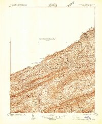 Pounding Mill 1941 topographic map thumbnail