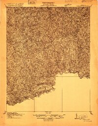Richlands 1915 topographic map thumbnail