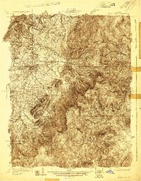 Stony Man 1929 topographic map thumbnail
