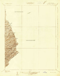 Waiteville 1931 topographic map thumbnail