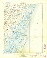 Accomac 1931 topographic map thumbnail