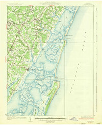 Accomac 1935 topographic map thumbnail
