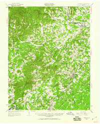 Amherst 1950 topographic map thumbnail