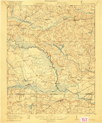 Arringdale 1920 topographic map thumbnail