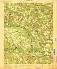Arringdale 1920 topographic map thumbnail