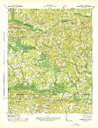 Arringdale topographic map thumbnail
